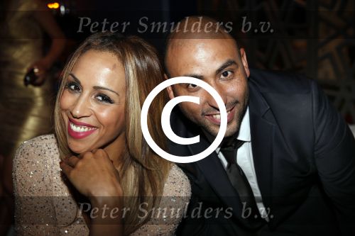 Istanbul 21 mei 2013
Presentatie nieuw sieradenlijn Yolanthe Cabau van Yolanthe Sneijder Cabau in het meest populaire restaurant / club Reina van Istanbul. Wesley Sneijder was trots als een pauw. Reduan Diba  met Glennis Grace
Peter Smulders bv