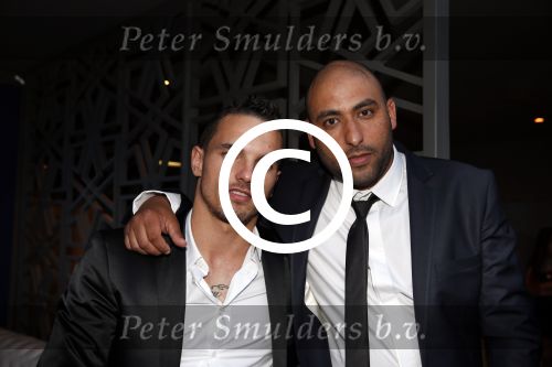 Istanbul 21 mei 2013
Presentatie nieuw sieradenlijn Yolanthe Cabau van Yolanthe Sneijder Cabau in het meest populaire restaurant / club Reina van Istanbul. Wesley Sneijder was trots als een pauw. Rodney Sneijder met Reduan Diba
Peter Smulders bv