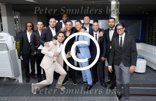 Istanbul 21 mei 2013
Presentatie nieuw sieradenlijn Yolanthe Cabau van Yolanthe Sneijder Cabau in het meest populaire restaurant / club Reina van Istanbul. Wesley Sneijder was trots als een pauw. Edgar Davids Rodney Sneijder Gokhan Saki Jeffrey Sneijder Reduan Diba Nordin Boukhari en andere vrienden
Peter Smulders bv