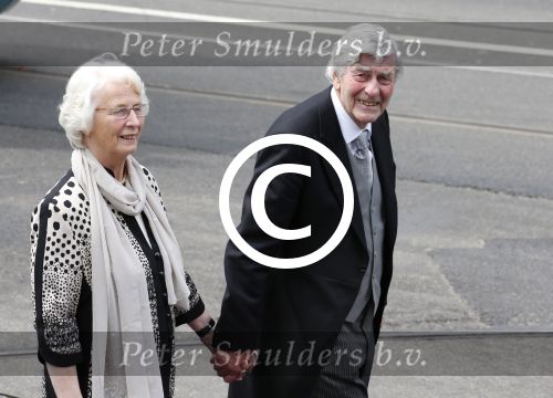 Amsterdam, 30 april 2013
Inhuldiging Koning Willem Alexander en Koningin Maxima
Ruud Lubbers met zijn vrouw Ria Lubbers