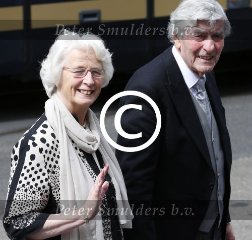 Amsterdam, 30 april 2013
Inhuldiging Koning Willem Alexander en Koningin Maxima
Ruud Lubbers met zijn vrouw Ria Lubbers