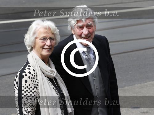 Amsterdam, 30 april 2013
Inhuldiging Koning Willem Alexander en Koningin Maxima
Ruud Lubbers met zijn vrouw Ria Lubbers