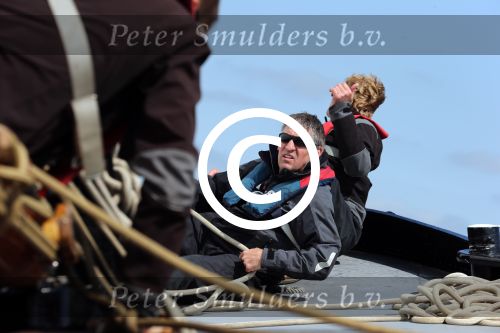 Heeg 8 Juni 2013 Heegermeer, Wedstrijd Skutsjezeilen
Foto Peter  Smulders BV