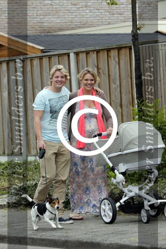 Losser 12 juni 2013
Thomas Berge en Myrthe Mylius met hun pas geboren zoontje Jack.
Peter Smulders bv