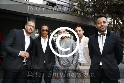 Istanbul 21 mei 2013
Presentatie nieuw sieradenlijn Yolanthe Cabau van Yolanthe Sneijder Cabau in het meest populaire restaurant / club Reina van Istanbul. Wesley Sneijder was trots als een pauw. Wesley met Gokhan Saki en Edgar Davids
Peter Smulders bv