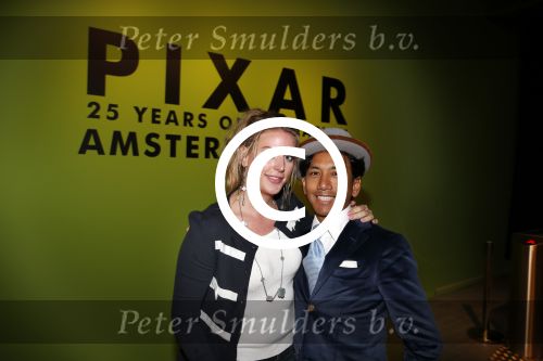 Amsterdam 29 mei 2013
25 jaar Pixar in EXPO Amsterdam. Wibi Soerjadi met vriendin
Peter Smulders bv