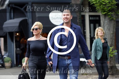Amsterdam 5 juni 2014
Connie Breukhoven met vriend Eugene v Dun