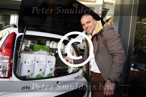 Amsterdam 13 januari 2014
Andy v d Meijde zet puro koffie bij de horecava in de RAI.