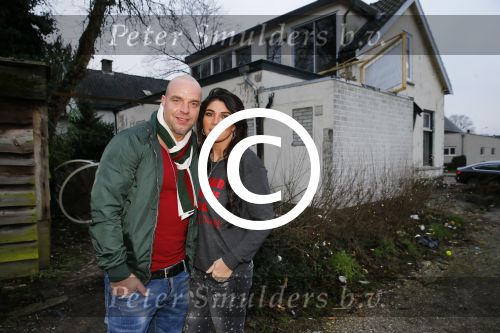 Apeldoorn 19 januari 2015
Melisa v d Meijde en Andy  v d Meijde in haar salon en bij hun nieuwe huis. Melisa heeft voortaan de sizero van tamara Elbaz.