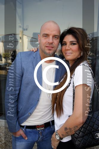 Amsterdam 27 maart 2014
Presentatie sterren springen van sbs6 met oa Andy v d Meijde, zijn vriendin Melisa v d Meijde