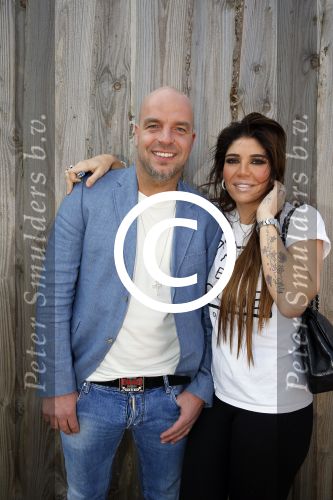 Amsterdam 27 maart 2014
Presentatie sterren springen van sbs6 met oa Andy v d Meijde, zijn vriendin Melisa v d Meijde