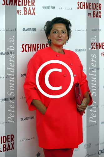Amsterdam 25 mei 2015
Premiere Schneider vs Bax van Alex v Warmerdam in het eye theater. Annet Malherbe met zoon