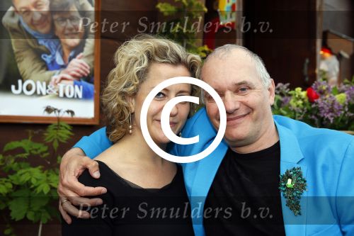 Amsterdam 11 mei 2015 
Jon v Eerd en zijn partner Ton vieren hun 30 jarig huwelijk met een feest met vele collega\'s. Arie Cupe met ...