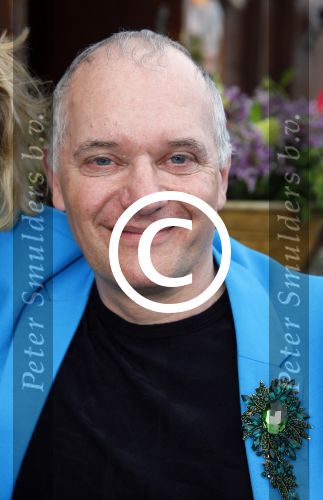 Amsterdam 11 mei 2015 
Jon v Eerd en zijn partner Ton vieren hun 30 jarig huwelijk met een feest met vele collega\'s. Arie Cupe met ...