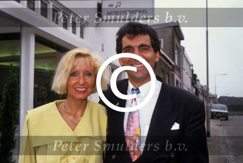 Aristakis en Nicolle Juni 1990