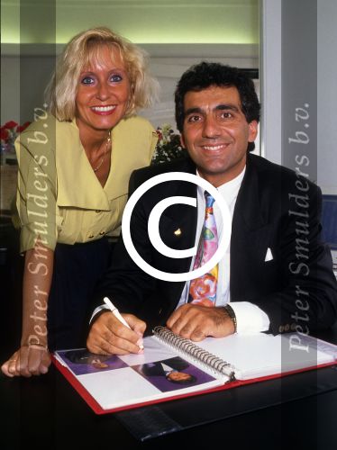 Aristakis en Nicolle Juni 1990