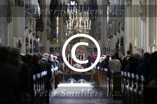 Den Bosch,11 Juni 2015
Dienst in kathedraal de Sint Jan t.g.v. begrafnis Albert West