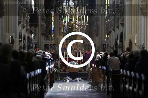 Den Bosch,11 Juni 2015
Dienst in kathedraal de Sint Jan t.g.v. begrafnis Albert West