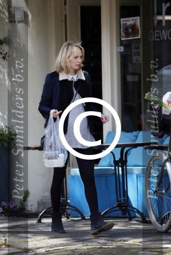 Amsterdam 19 mei 2015 
Bracha v Doesburgh zwanger (van tweeling) op de fiets in amsterdam.