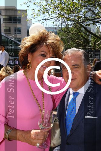 Amsterdam, 4 Juni 2015
Party van Talkies Magazine op het terras van het Hilton Hotel op de Apollolaan.
Christine Kroonenburg & Roberto Payer