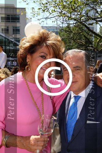 Amsterdam, 4 Juni 2015
Party van Talkies Magazine op het terras van het Hilton Hotel op de Apollolaan.
Christine Kroonenburg & Roberto Payer