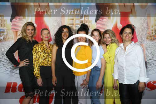 Amsterdam, 15 Mei 2015
Presentatie Cast nieuste speelfilm van Johan Nijenhuis, Rokjesdag
met v l.n.r. Lieke v Lexmond, Anne-Marie Jung, Toprak Yalciner, Birgit Schuurman, Barbara Sloesen, Melissa Drost en Carla Wijs