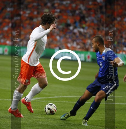 Amsterdam, 5 Juni 2015
Vriendschappelijke interland Nederland-USA, eindstand 3-4
Daryl Janmaat