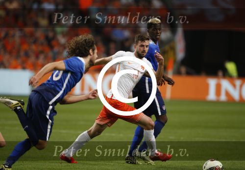 Amsterdam, 5 Juni 2015 
Vriendschappelijke interland Nederland-USA, Eindstand 3-4
Davy Propper
