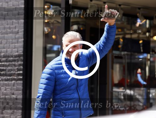 Amsterdam 7 mei 2015 
Dries Roelvink op de pc hooftstraat
