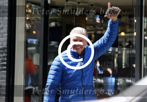 Amsterdam 7 mei 2015 
Dries Roelvink op de pc hooftstraat