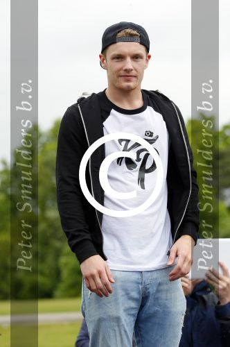Arnhem 31 mei 2015
Voetbalclinic Klaas jan Huntelaar foundation op Papendal. Ook Enzo Knol en zijn vriendin Dee v d Zeeuw waren ook aanwezig.
