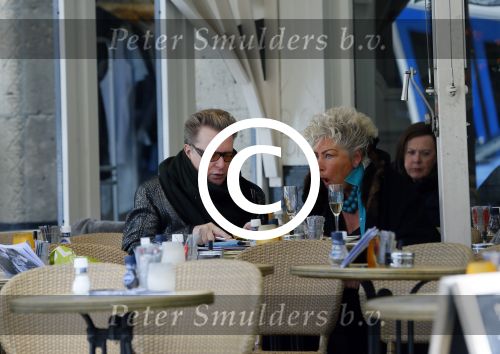 Amsterdam 19 mei 2015 
Eric Beekes op terras.
