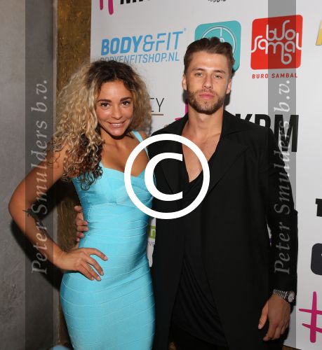 Amsterdam, 3 Juni 2015
Fajah Lourens met haar nieuwe vriend en kinderen