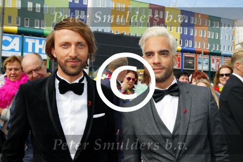 Amsterdam 30 mei 2015
Het 23e damdiner vindt weer plaats bij de HMH Heineken Music Hall. Freek Bartels met stylist Tommie