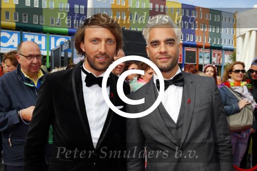 Amsterdam 30 mei 2015
Het 23e damdiner vindt weer plaats bij de HMH Heineken Music Hall. Freek Bartels met stylist Tommie