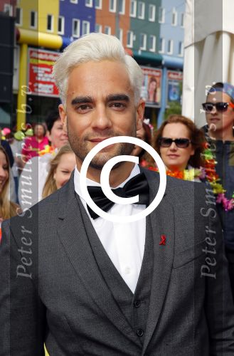 Amsterdam 30 mei 2015
Het 23e damdiner vindt weer plaats bij de HMH Heineken Music Hall. Freek Bartels met stylist Tommie