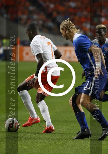 Amsterdam, 5 Juni 2015 
Vriendschappelijke interland Nederland-USA, Eindstand 3-4
Georginio Wijnaldum