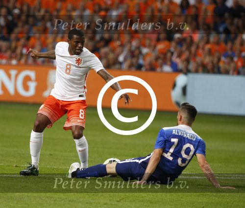 Amsterdam, 5 Juni 2015 
Vriendschappelijke interland Nederland-USA, Eindstand 3-4
Georginio Wijnaldum