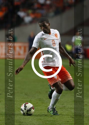 Amsterdam, 5 Juni 2015 
Vriendschappelijke interland Nederland-USA, Eindstand 3-4
Georginio Wijnaldum