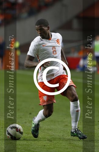 Amsterdam, 5 Juni 2015 
Vriendschappelijke interland Nederland-USA, Eindstand 3-4
Georginio Wijnaldum