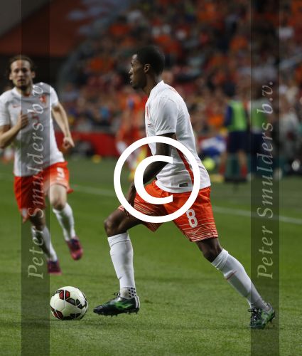 Amsterdam, 5 Juni 2015 
Vriendschappelijke interland Nederland-USA, Eindstand 3-4
Georginio Wijnaldum