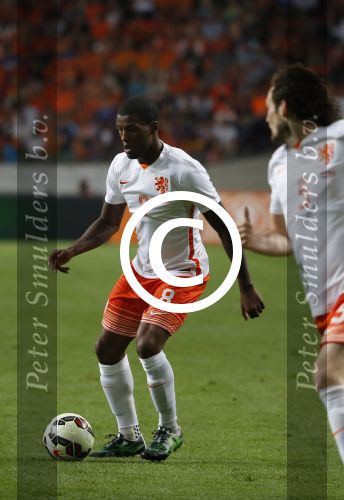 Amsterdam, 5 Juni 2015 
Vriendschappelijke interland Nederland-USA, Eindstand 3-4
Georginio Wijnaldum