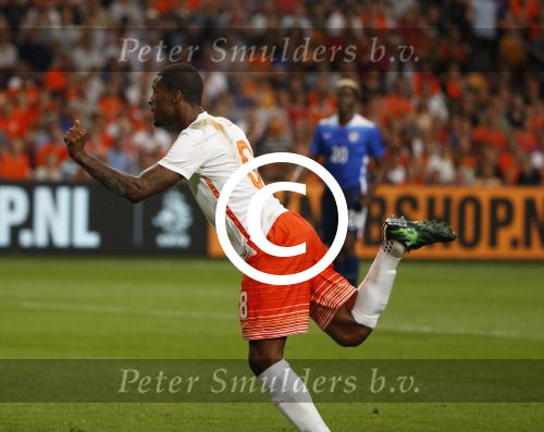Amsterdam, 5 Juni 2015 
Vriendschappelijke interland Nederland-USA, Eindstand 3-4
Georginio Wijnaldum