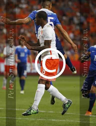 Amsterdam, 5 Juni 2015 
Vriendschappelijke interland Nederland-USA, Eindstand 3-4
Georginio Wijnaldum