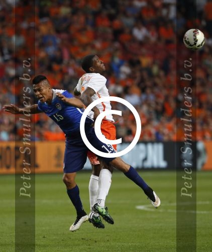 Amsterdam, 5 Juni 2015 
Vriendschappelijke interland Nederland-USA, Eindstand 3-4
Georginio Wijnaldum