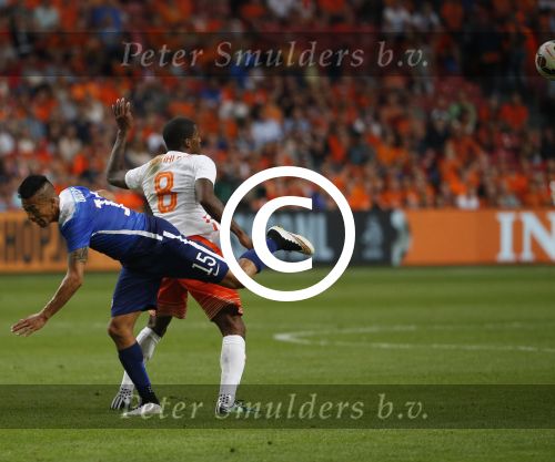 Amsterdam, 5 Juni 2015 
Vriendschappelijke interland Nederland-USA, Eindstand 3-4
Georginio Wijnaldum