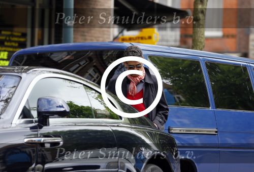 Amsterdam 9 mei 2015
Gerard Spong met zijn hondje en zijn Rolls Royce.