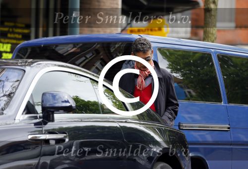 Amsterdam 9 mei 2015
Gerard Spong met zijn hondje en zijn Rolls Royce.