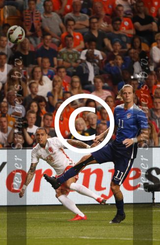 Amsterdam, 5 Juni 2015 
Vriendschappelijke interland Nederland-USA, Eindstand 3-4
Gregory v d Wiel