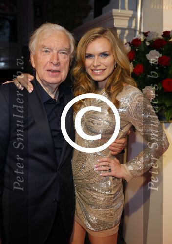 Amsterdam 29 september 2014
Beau monde awards in het Amstel hotel. Henk v d Meijden en Elisa v d Meijden